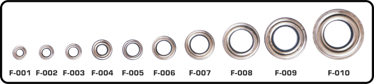 POLYWASHER FOR eyelet metal