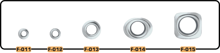 POLYWASHER FOR eyelet metal