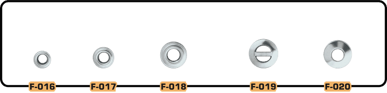POLYWASHER FOR eyelet metal