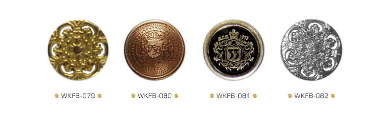 metal fancy button